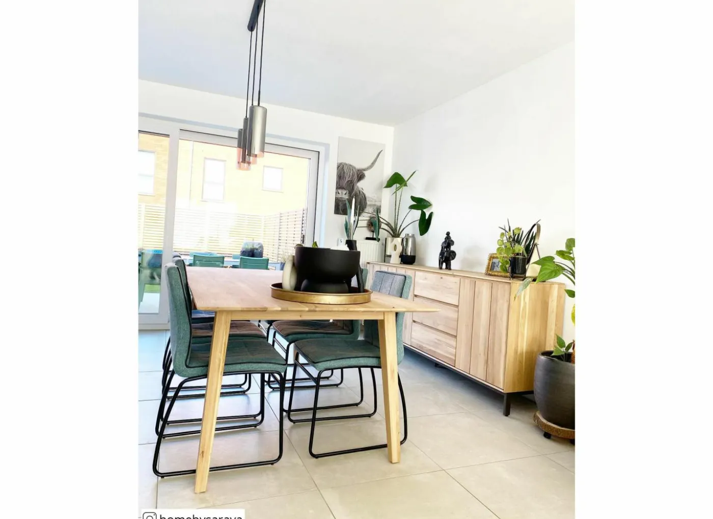 Tafel Legato 220x100cm - eik massief - naturel