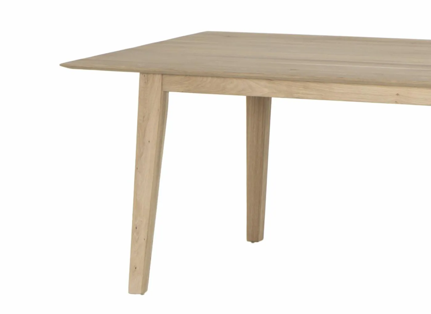 Tafel Legato 220x100cm - eik massief - naturel