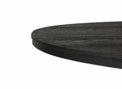 Tafel Mauri 250x128cm - eik massief - zwart