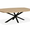 Tafel Mylo 220/280x120cm - lamulux - blond oak