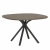 Tafel Onyx 120x120cm - HPL - walnoot