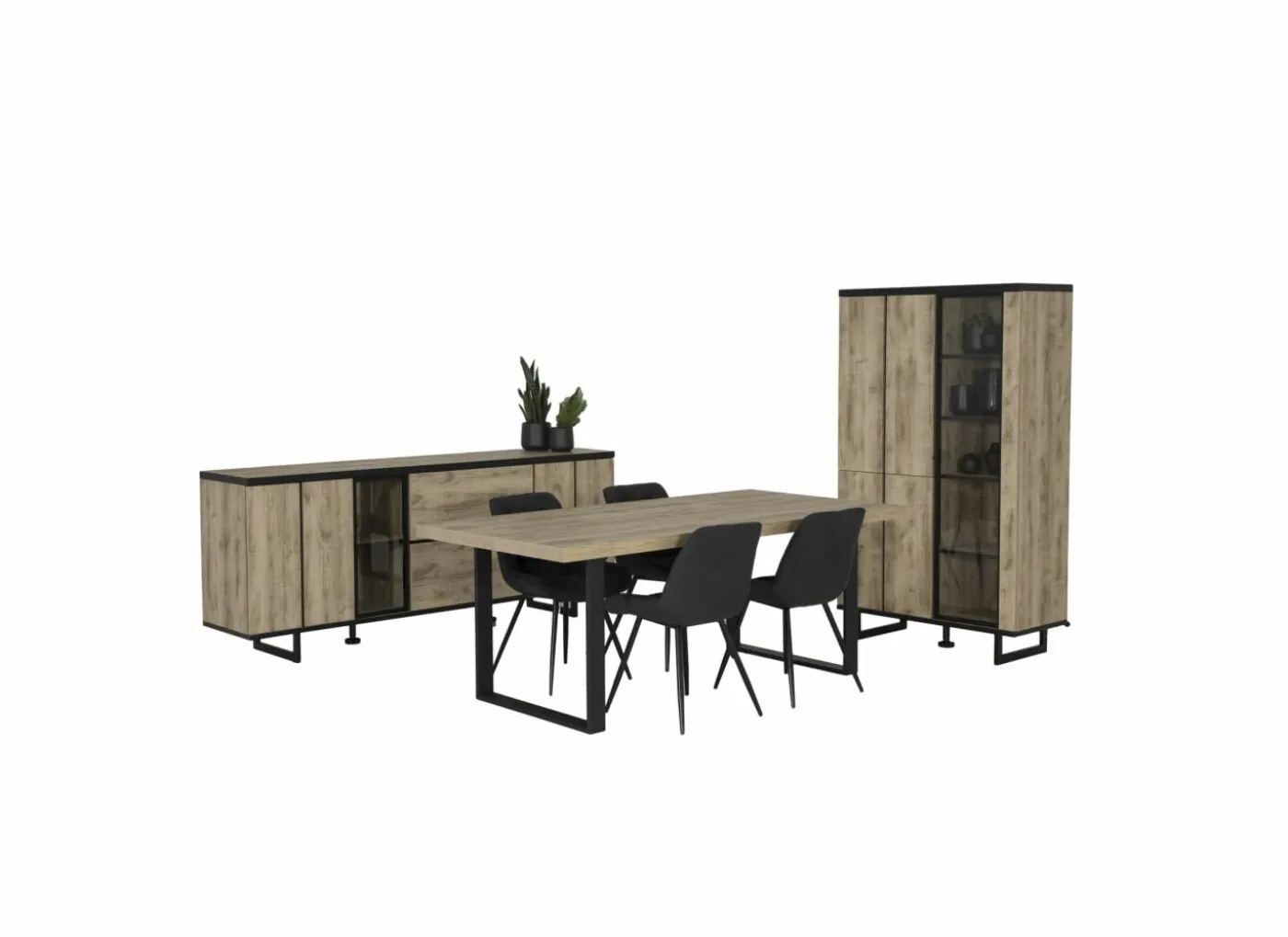 Tafel Samson 200x100cm - melamine - orca