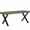 Tafel Solomon 210x100cm - HPL - Rustic oak