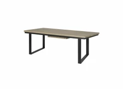 Tafel Tibo 190/250x100cm - melamine - french oak