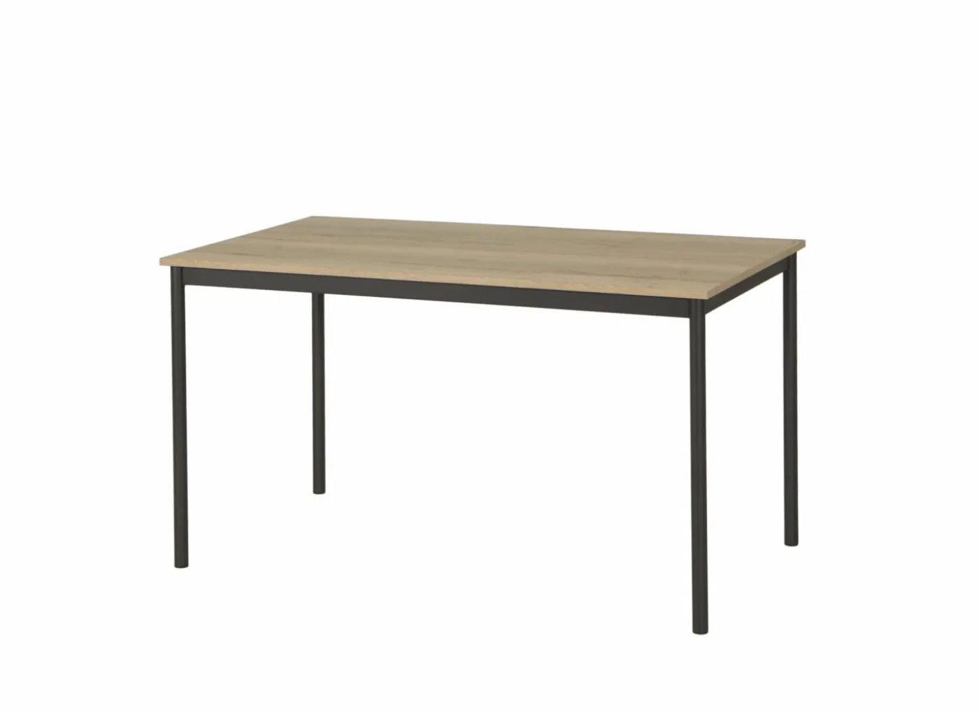 Tafel TMR 120x80cm - decor & metaal - naturel