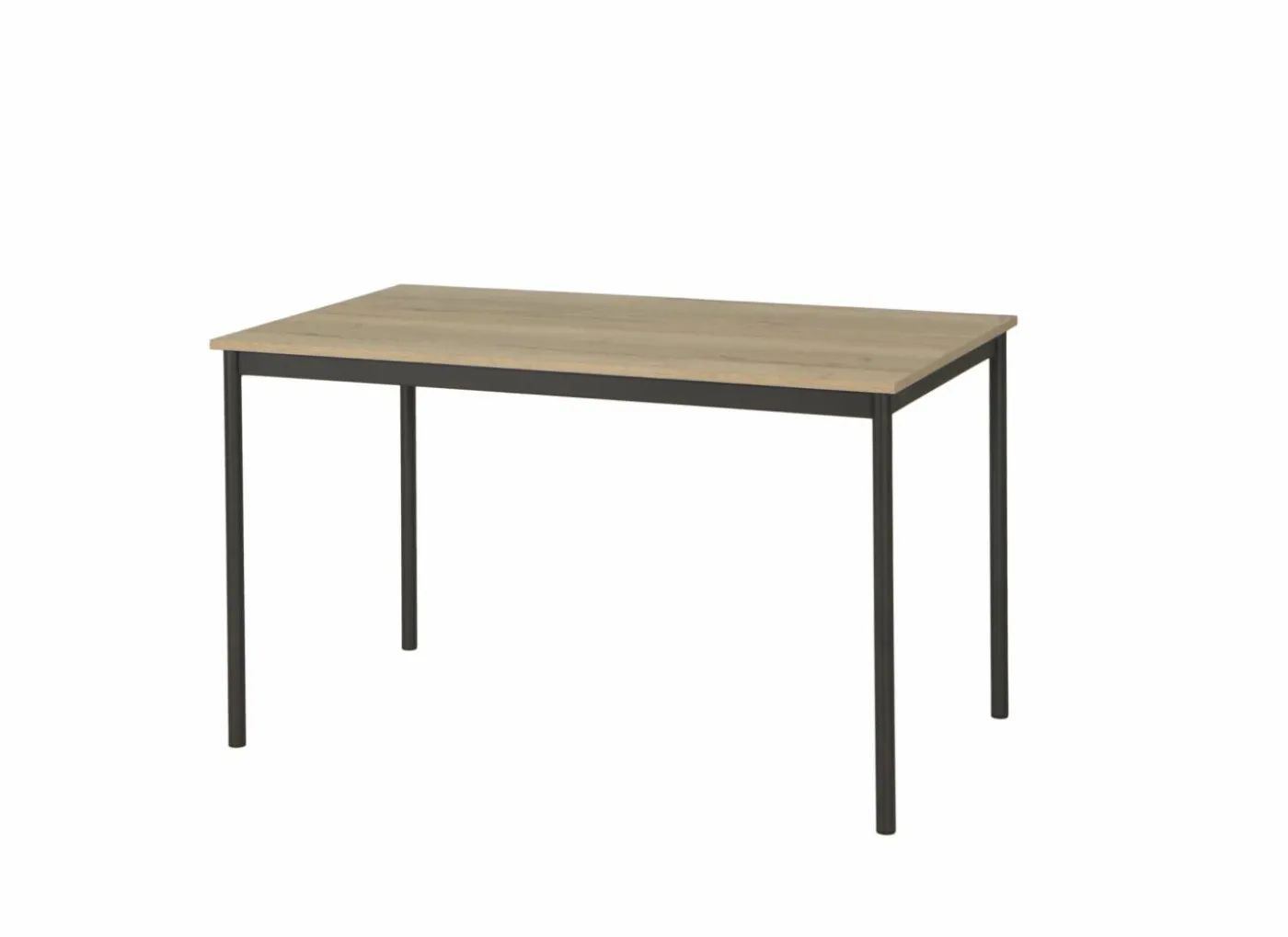 Tafel TMR 140x80cm - decor & metaal - naturel