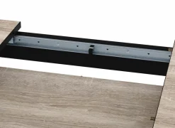Tafel Wayne 155/205x90cm - decor - eik & zwart