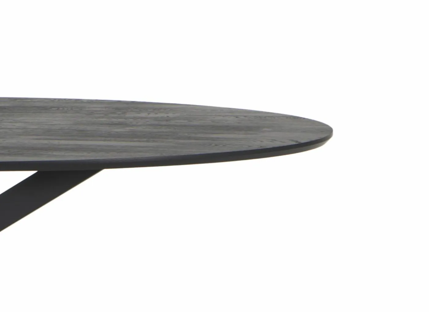 Tafel 200x100cm - eik massief - oak black sky
