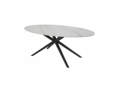 Tafel 240x120cm - keramiek - wit