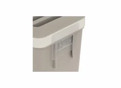 Tafelafvalemmer Compost 5L - kunststof - taupe