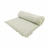 Tafelkleed Franjes 350x140cm - katoen - groen