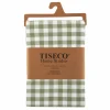 Tafelkleed Gingham 150x250cm - katoen - olijfgroen