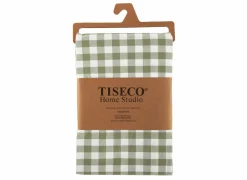 Tafelkleed Gingham 150x300cm - katoen - olijfgroen