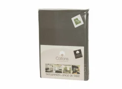 Tafelkleed Teflon 150x260cm - stof - donkergrijs