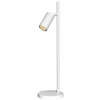 Tafellamp GU10 - aluminium - wit