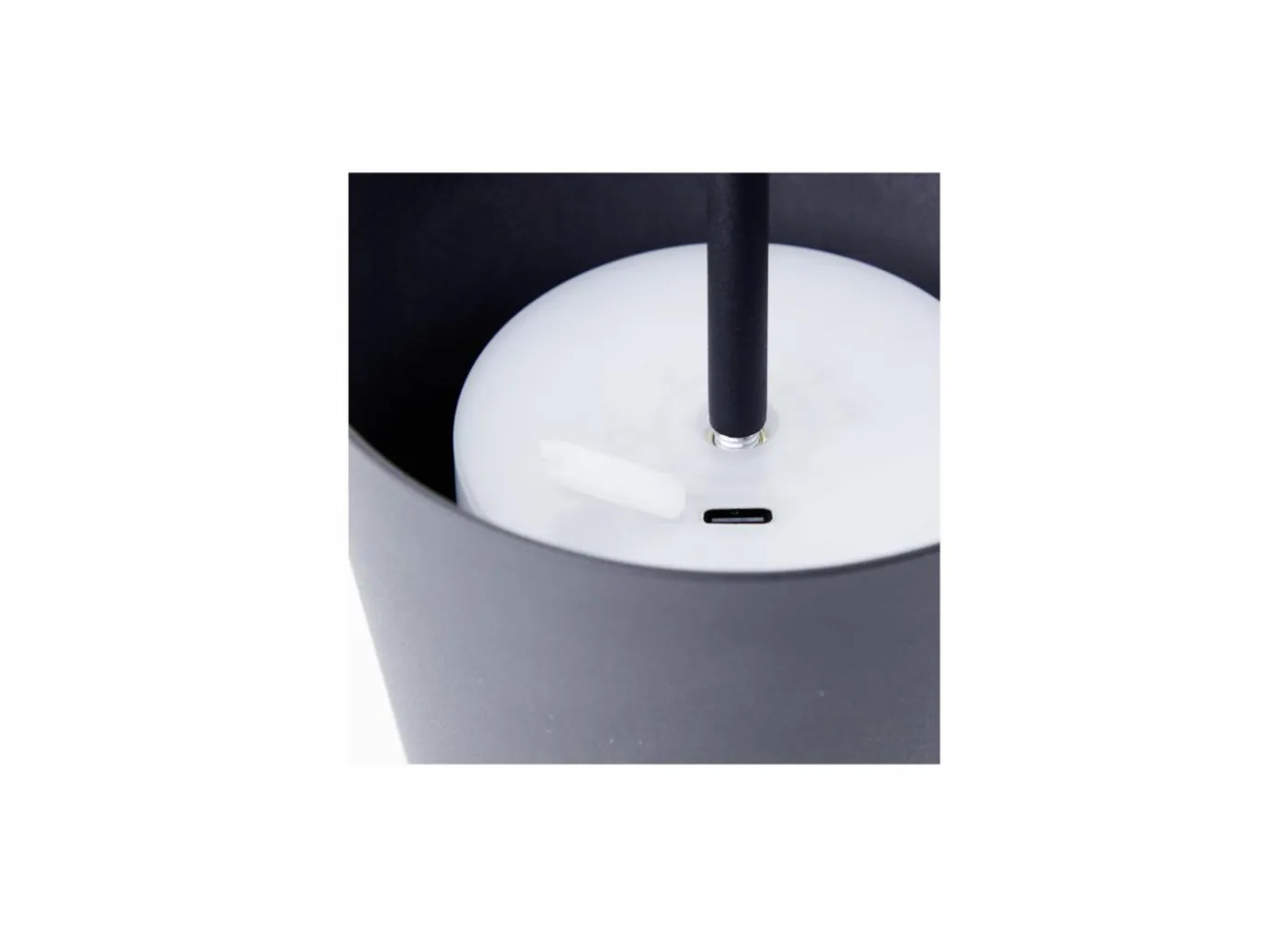 Tafellamp Kaami H37cm zwart