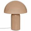 Tafellamp Paddenstoel Lito Ø20xH24,5cm E27 - metaal - terracotta
