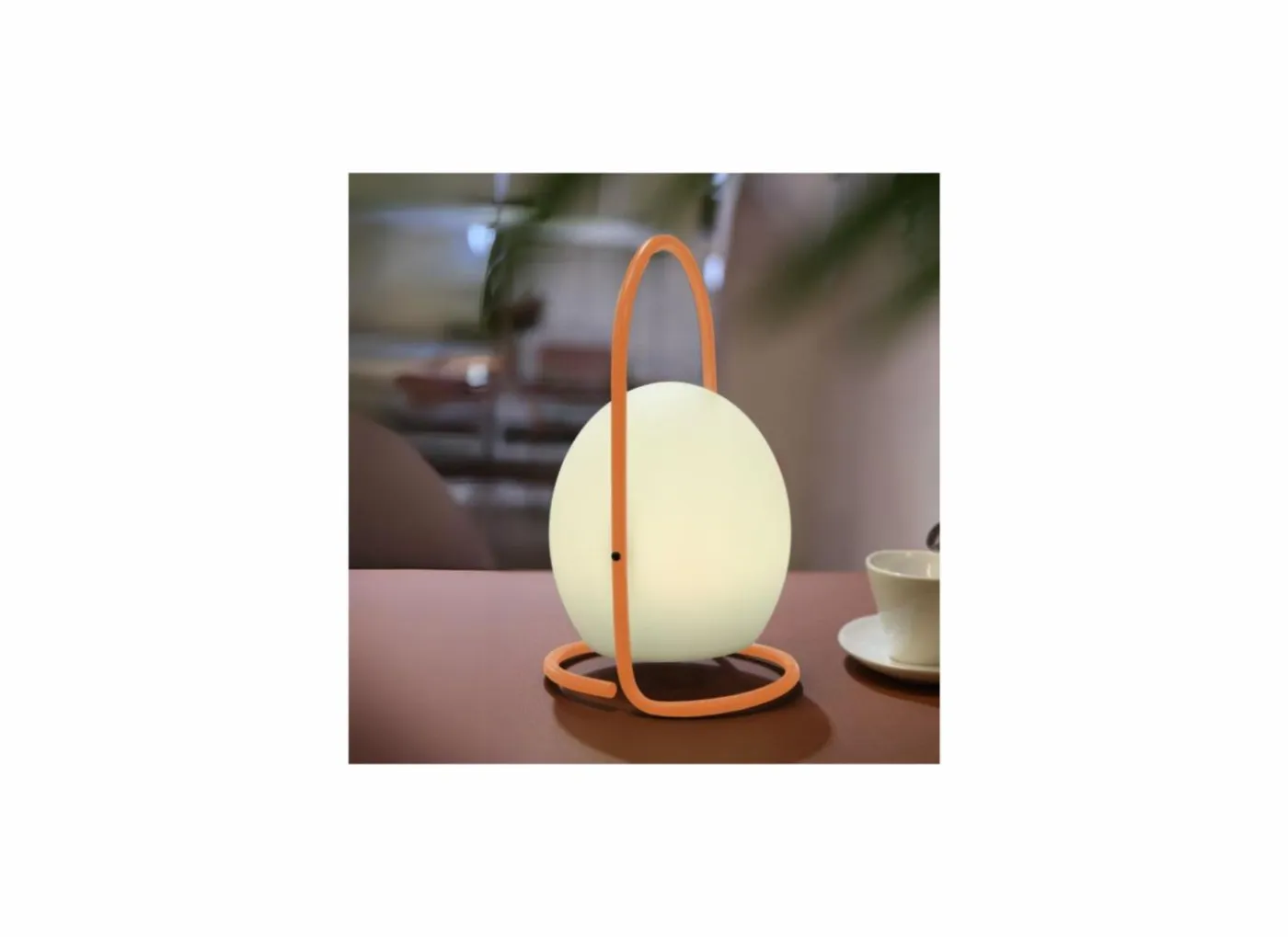 Tafellamp Sway H29cm oranje