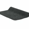 Tafelloper Truman 45x145cm - lederlook - zwart
