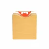 Tandenstokerhouder Sebastian 8,8x7,8x3,5cm - kunststof - rood