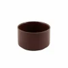 Tapaskom Sharing Ø10x6cm - keramiek - vintage marroon