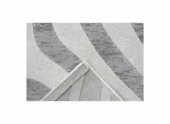 Tapijt Aspero 120x170cm - polyestervezel - wit & grijs