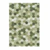 Tapijt Aspero 160x230cm - polyestervezel - groen & multicolor