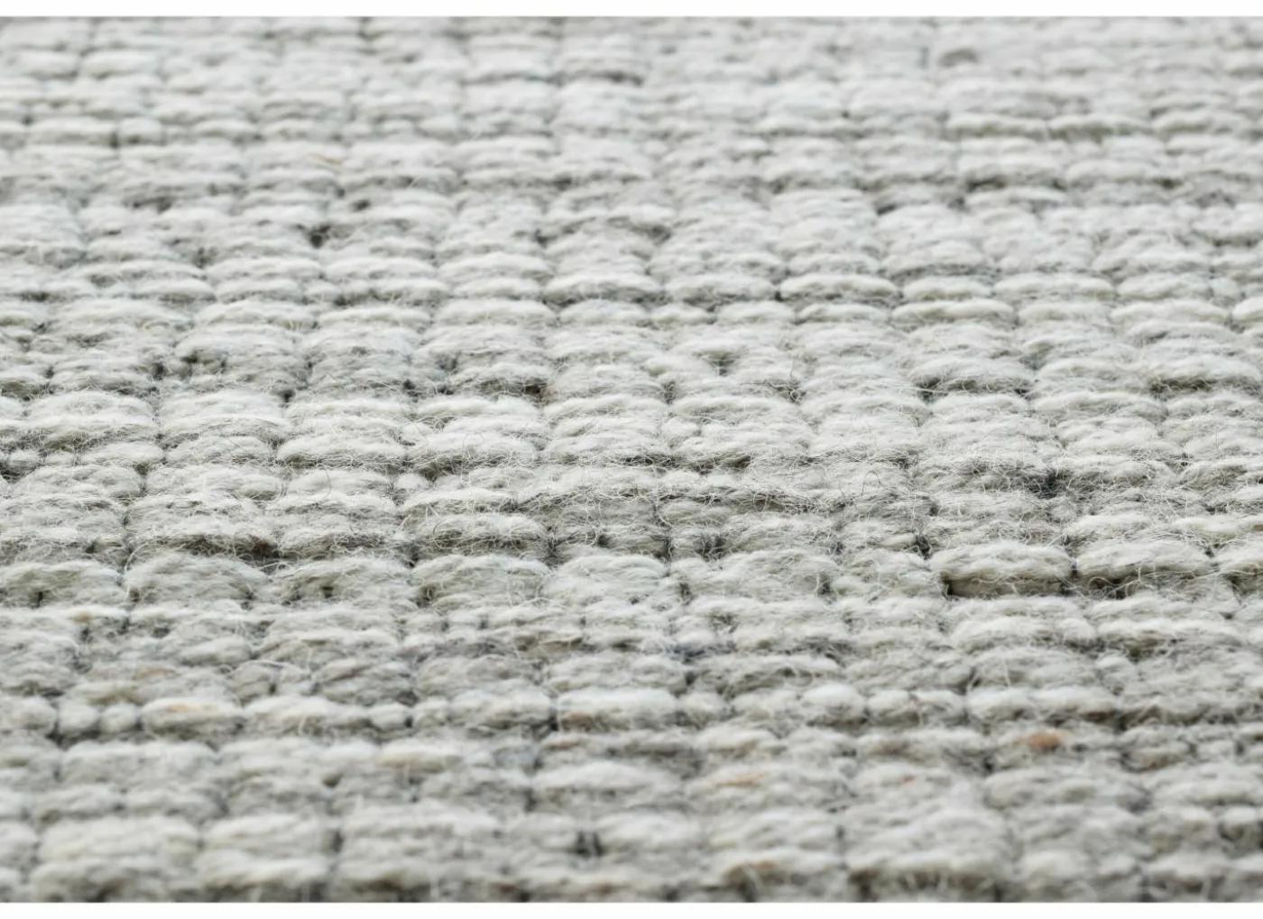 Tapijt Himalaya 240x330cm - wol - lichtgrijs