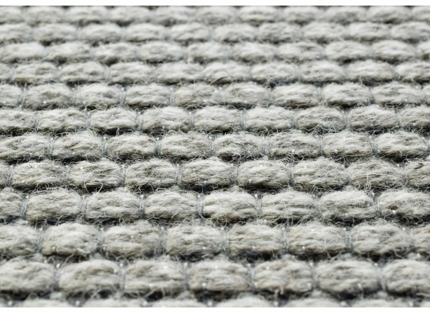 Tapijt Himalaya 80x150cm - wol - lichtgrijs