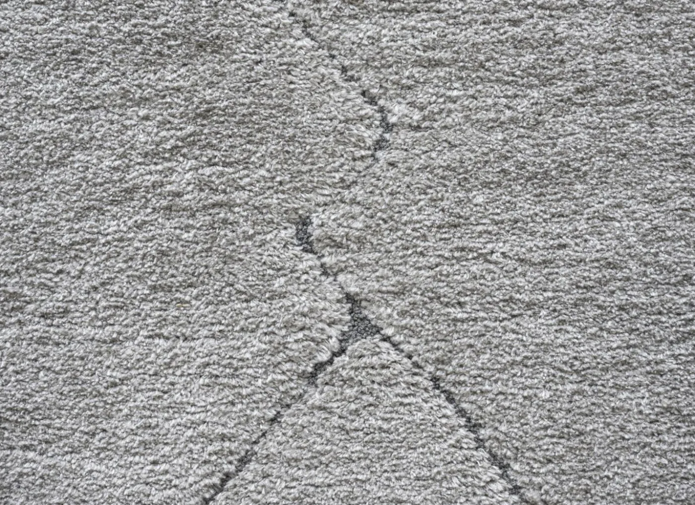 Tapijt Madagaskar 280x380cm - polyestervezel - lichtgrijs