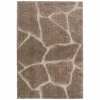 Tapijt Madagaskar 200x290cm - polyestervezel - bruin