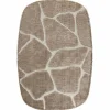 Tapijt Madagaskar 200x290cm - polyestervezel - bruin