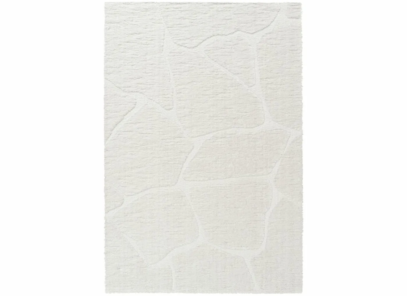 Tapijt Madagaskar 160x230cm - polyestervezel - wit