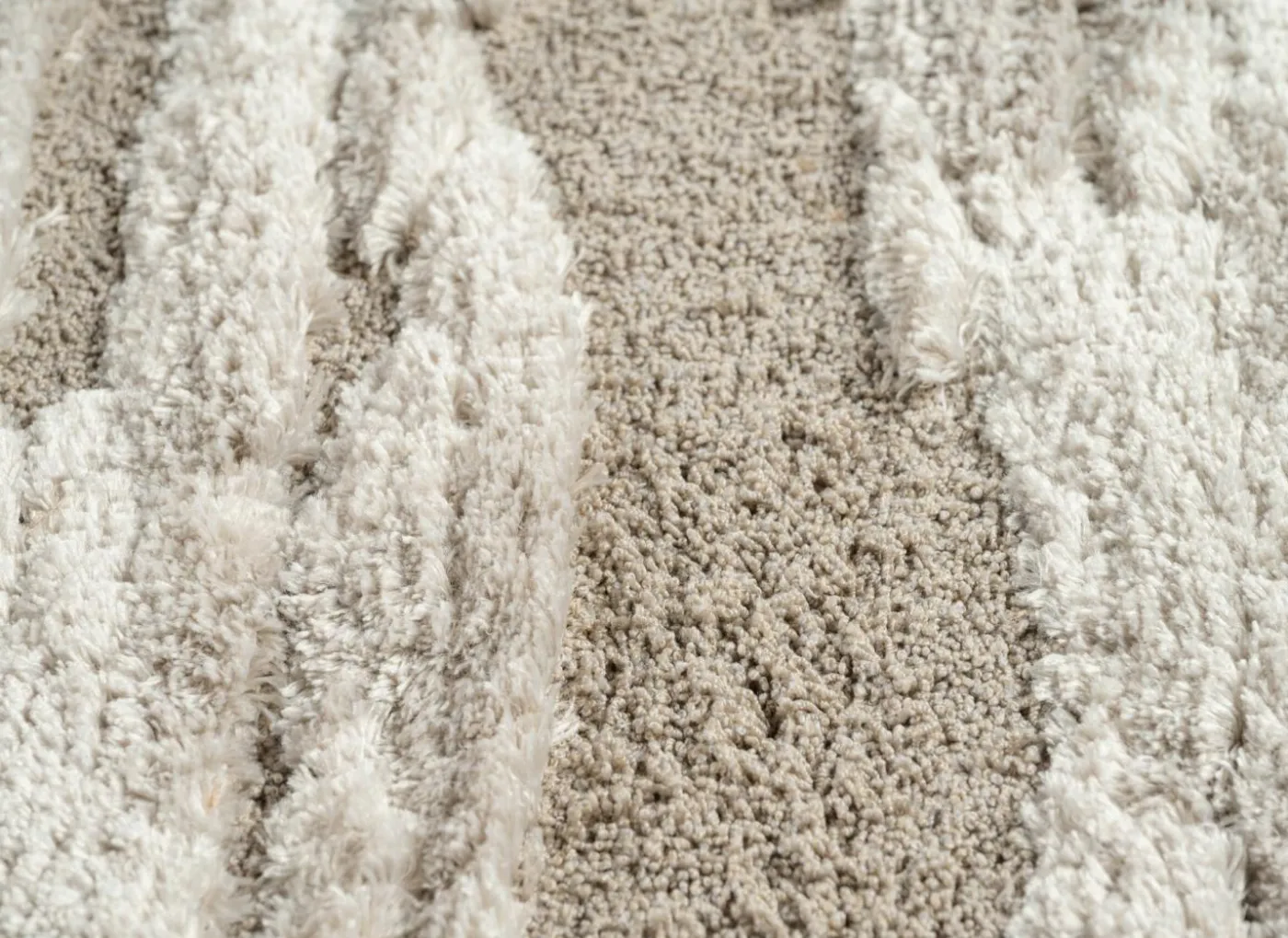 Tapijt Madagaskar 133x195cm - polyestervezel - beige