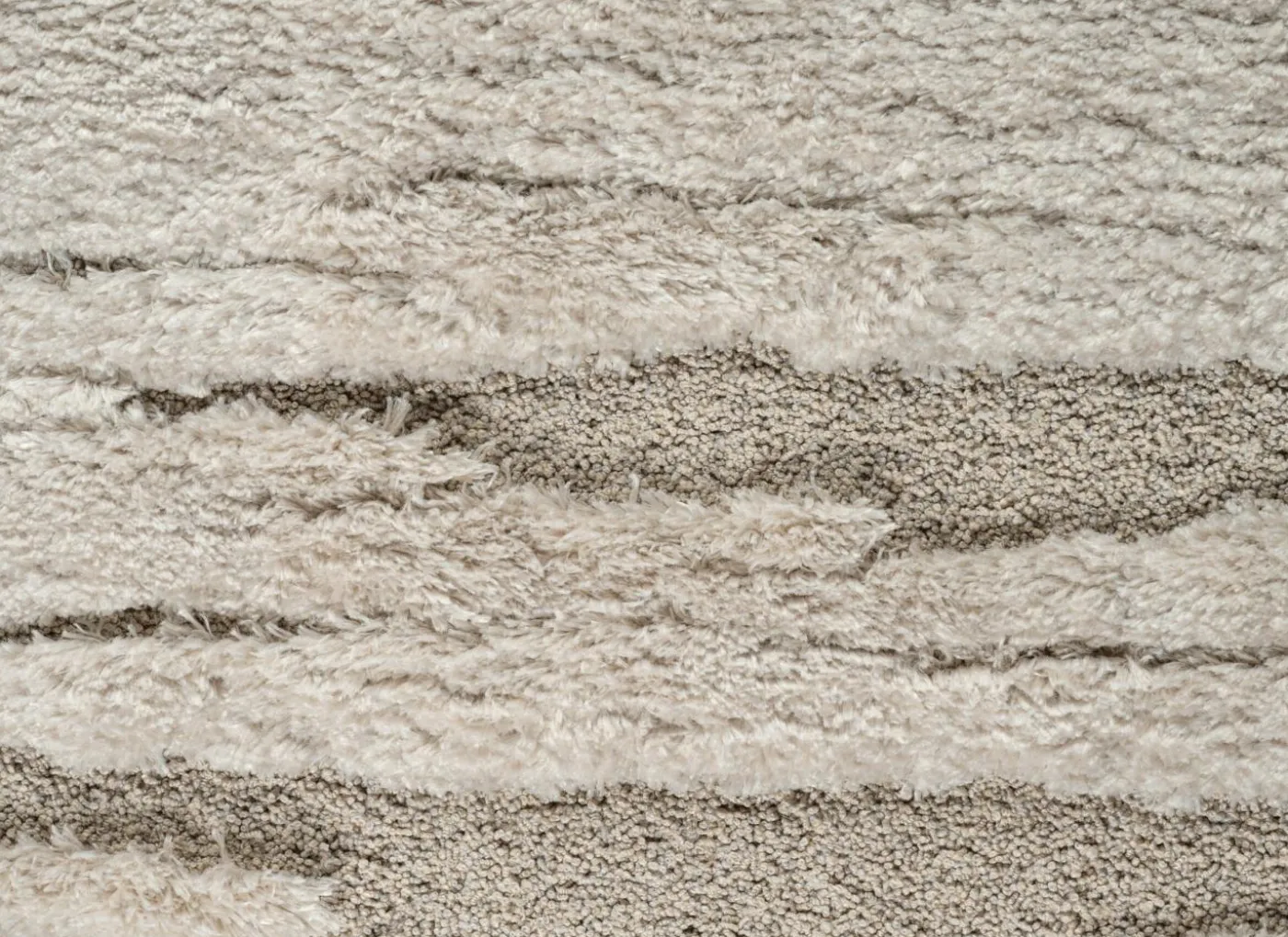 Tapijt Madagaskar 133x195cm - polyestervezel - beige