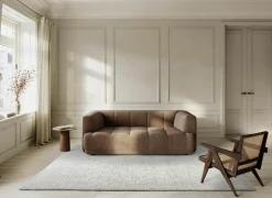 Tapijt Madagaskar 240x340cm - polyestervezel - wit