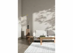 Tapijt Madagaskar 200x200cm - polyestervezel - wit