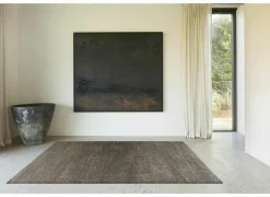 Tapijt Medusa 200x290cm - polyestervezel - grijs & bruin
