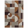Tapijt Milo 240x340cm - polyestervezel - multicolor