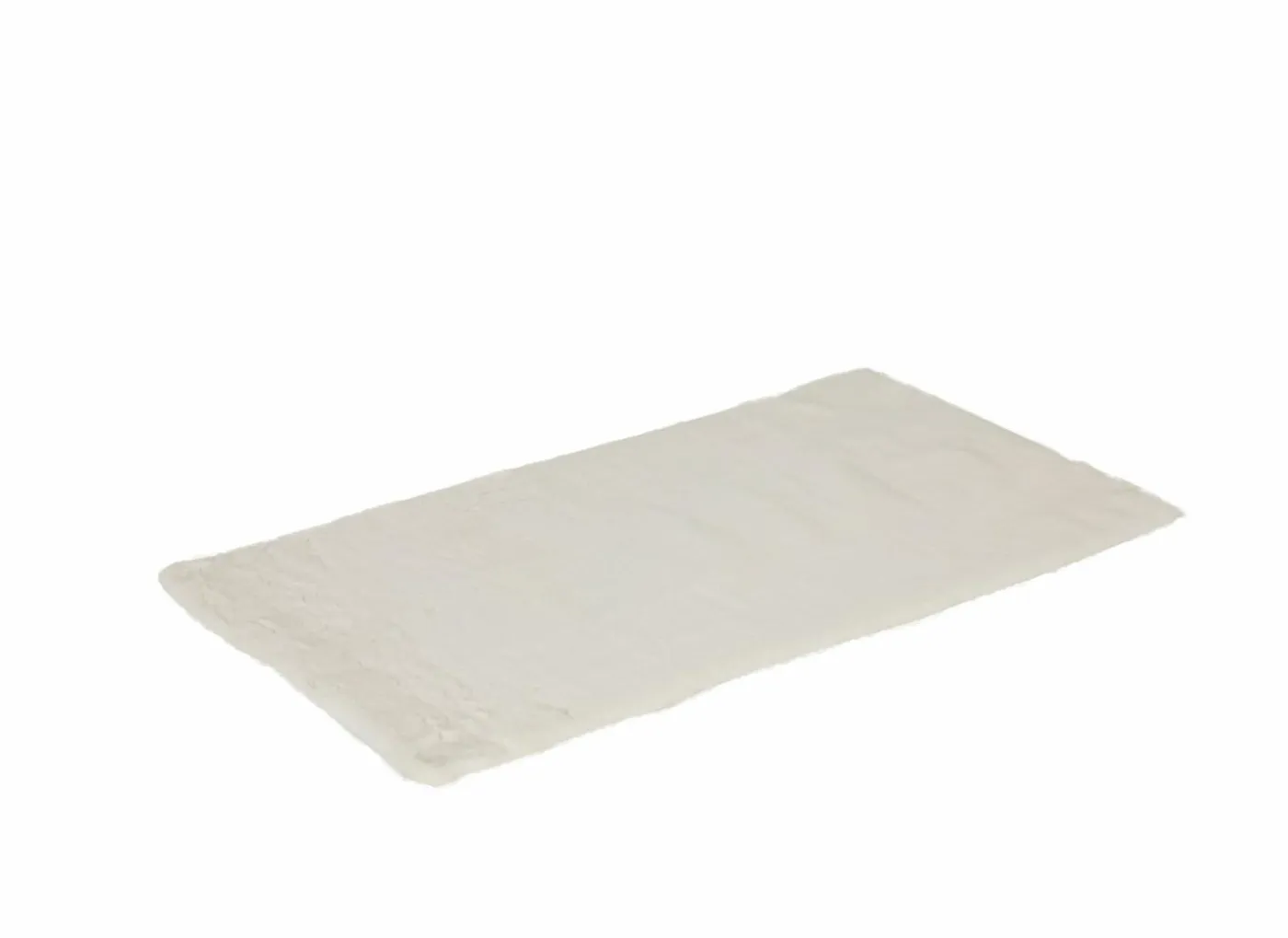 Tapijt Serene 60x110cm - nepbont - ivory