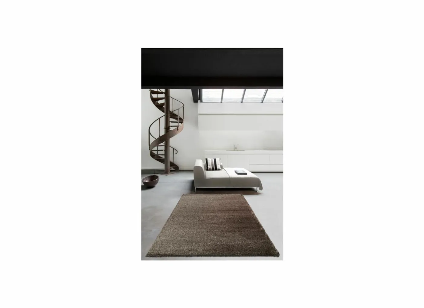 Tapijt Spirit 120x170cm - polyestervezel - brons