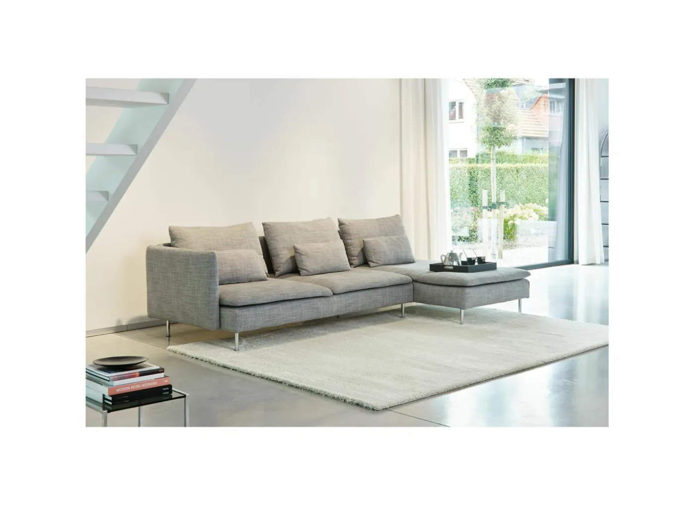 Tapijt Spirit 160x230cm - polyestervezel - wit