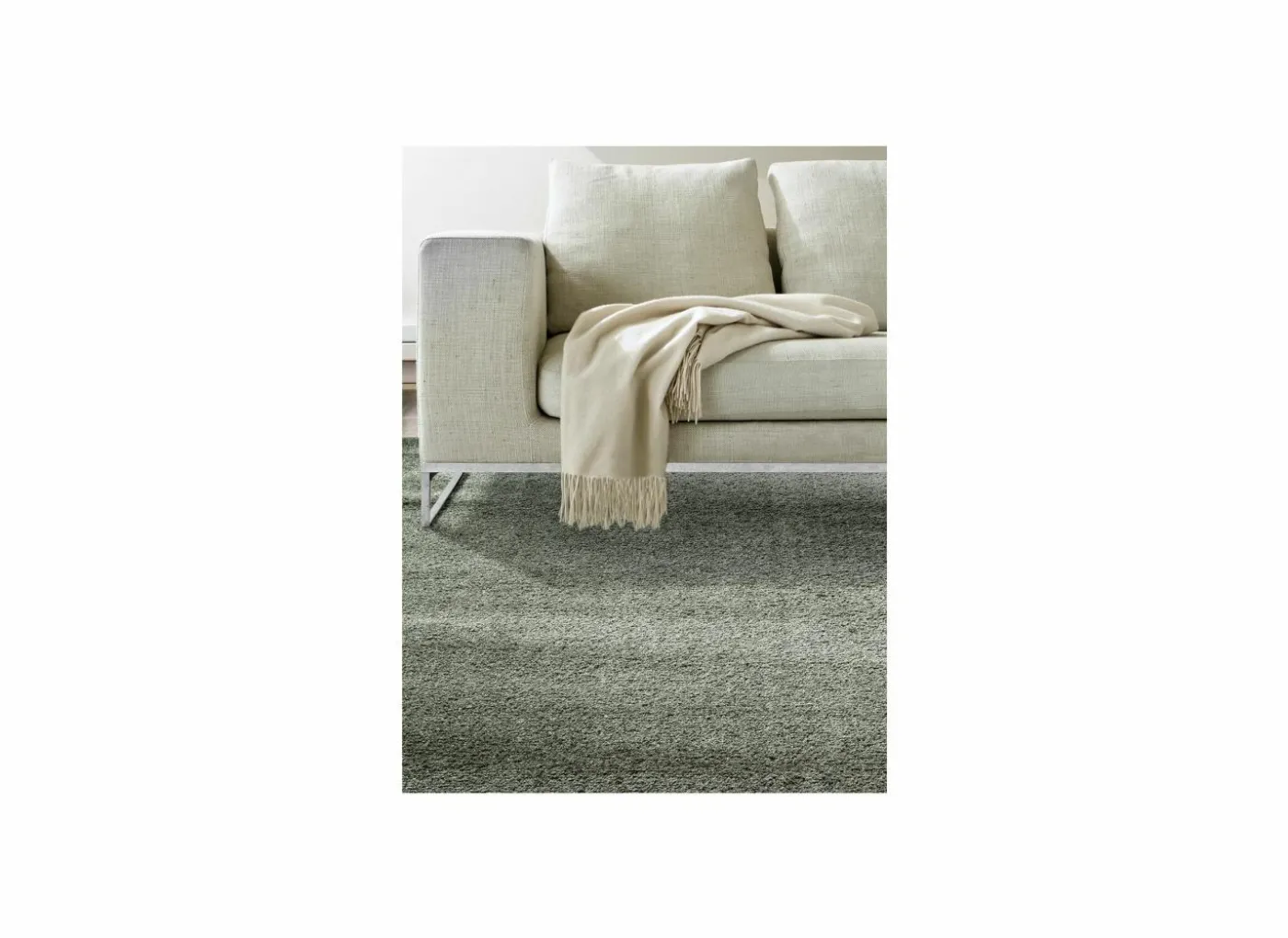 Tapijt Spirit 200x290cm - polyestervezel - middengrijs