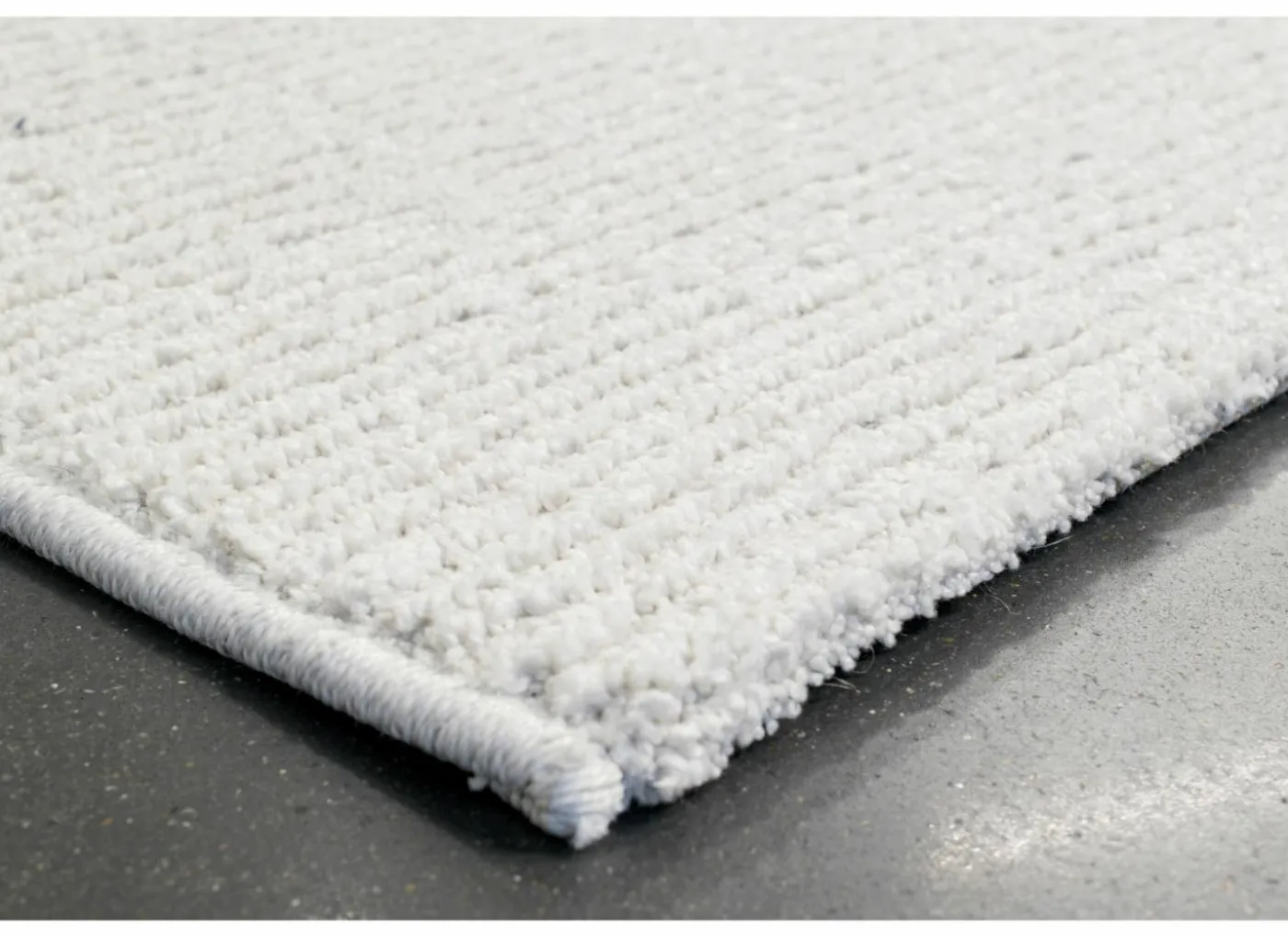 Tapijt Trevos 80x150cm - polyestervezel - wit
