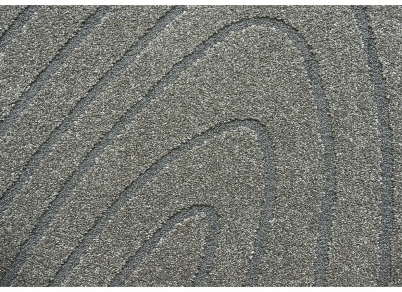 Tapijt Trevos 160x230cm - polyestervezel - grijs