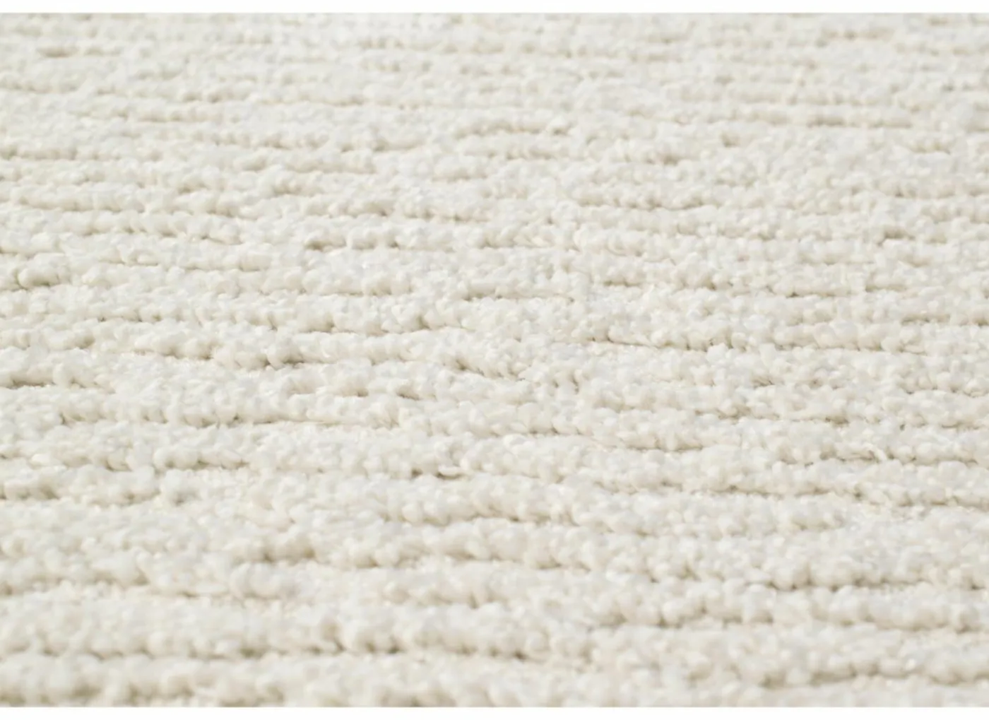 Tapijt Trevos 133x195cm - polyestervezel - wit