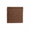 Tapijt Twister 200x200cm - polypropyleen - bruin & roest