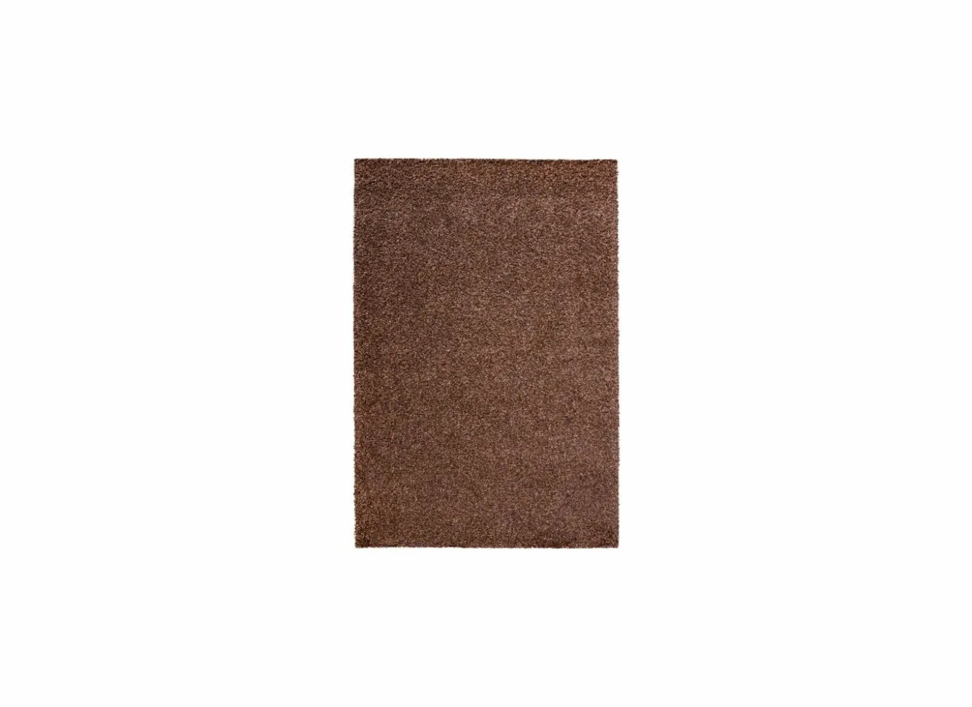 Tapijt Twister 65x130cm - polypropyleen - bruin & roest