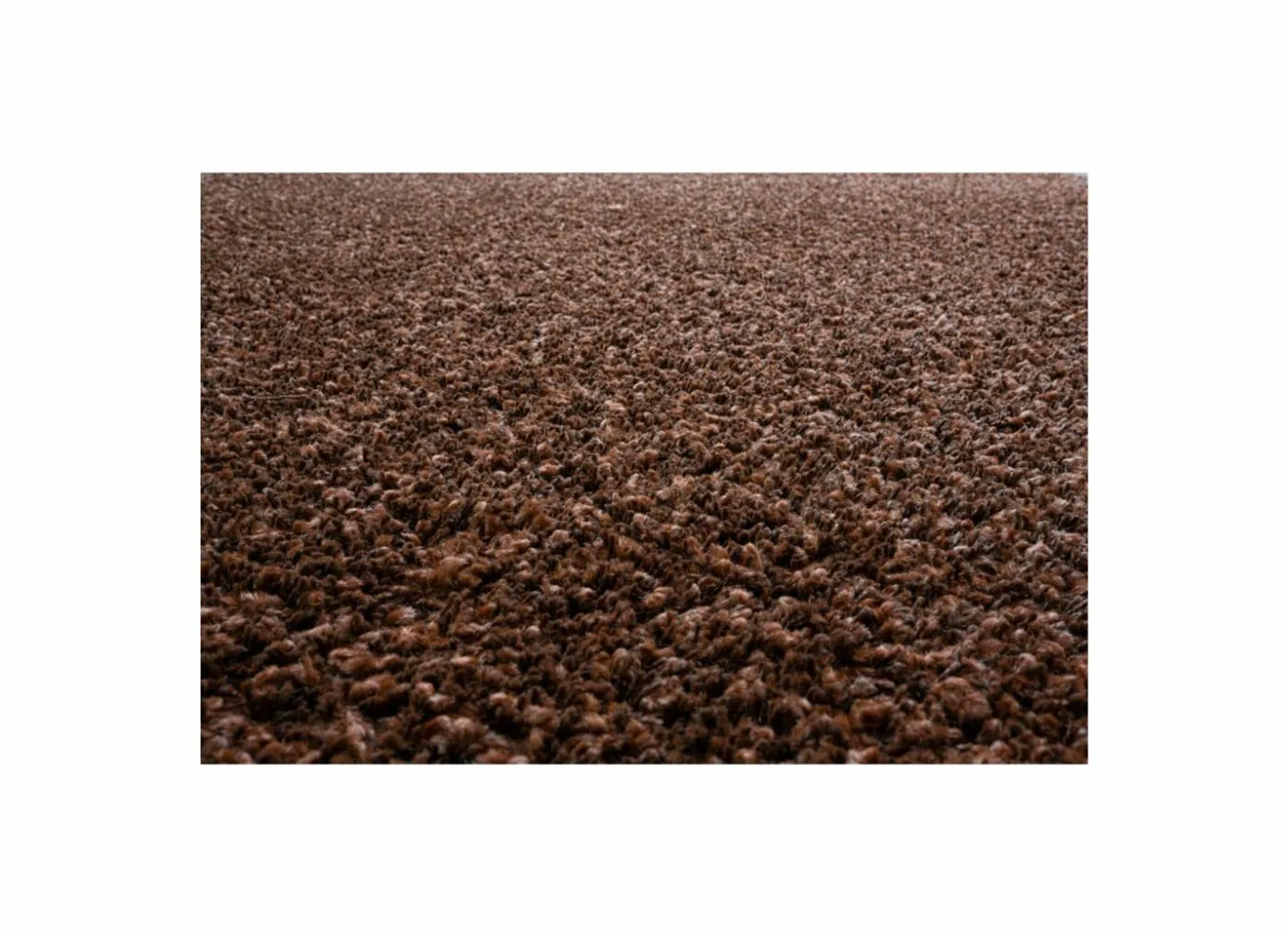 Tapijt Twister 65x130cm - polypropyleen - bruin & roest