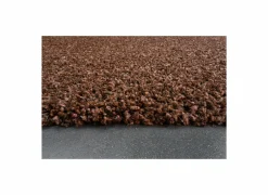 Tapijt Twister 80x150cm - polypropyleen - bruin & roest